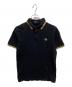 FRED PERRY（フレッドペリー）の古着「ポロシャツ」｜ブラック