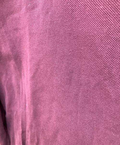 FRED PERRY（フレッドペリー）FRED PERRY (フレッドペリー) 長袖ポロシャツ ワインレッド サイズ:Lの古着・服飾アイテム