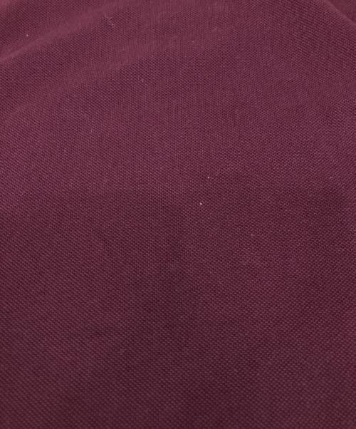 FRED PERRY（フレッドペリー）FRED PERRY (フレッドペリー) 長袖ポロシャツ ワインレッド サイズ:Lの古着・服飾アイテム