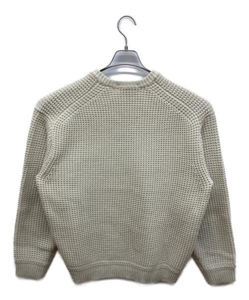 SUPREME（シュプリーム）SUPREME (シュプリーム) Waffle Small Box Sweater アイボリー サイズ:Lの古着・服飾アイテム