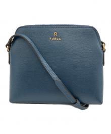 FURLA（フルラ）の古着「クロスボディバッグ ポーチ カメリア ミニサイズ セット」｜ブルー