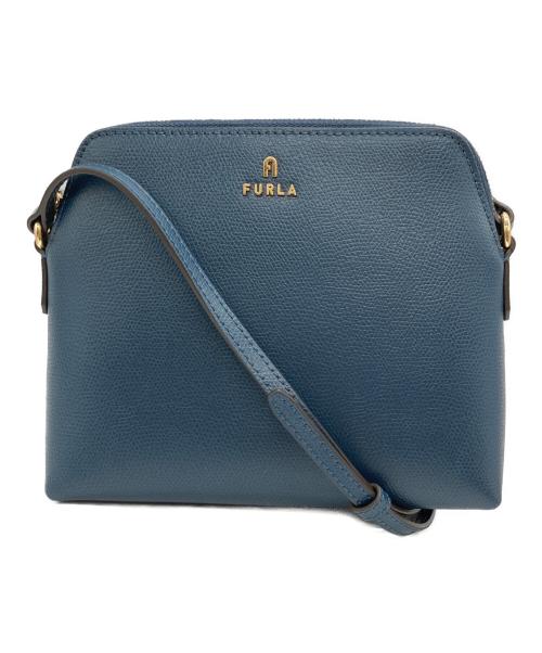 FURLA（フルラ）FURLA (フルラ) クロスボディバッグ ポーチ カメリア ミニサイズ セット ブルーの古着・服飾アイテム