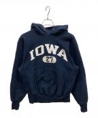Champion REVERSE WEAVEチャンピオン リバース ウィーブ）の古着「00'sプルオーバーパーカー」｜ネイビー