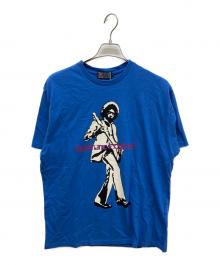 Hysteric Glamour（ヒステリックグラマー）の古着「HYSTERIC LADYLAND Tシャツ」｜ブルー