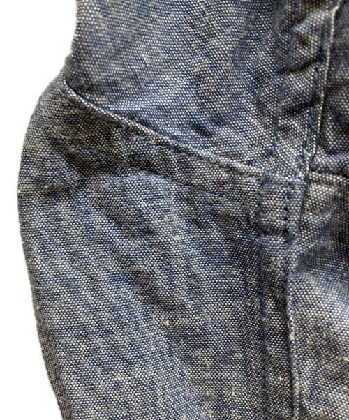 Hysteric Glamour（ヒステリックグラマー）Hysteric Glamour (ヒステリックグラマー) KINKY JEANS プリズナーシャツ ネイビー サイズ:Lの古着・服飾アイテム