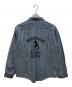 Hysteric Glamour (ヒステリックグラマー) KINKY JEANS プリズナーシャツ ネイビー サイズ:L：8000円