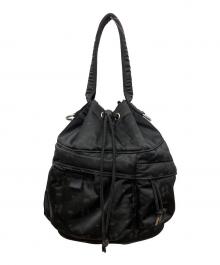 POTR（ピー・オー・ティー・アール）の古着「MONOGRAM 2WAY TOOL BAG」｜ブラック