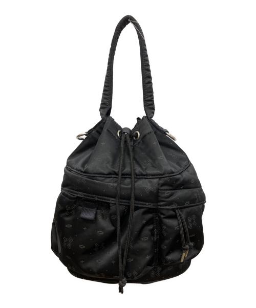 POTR（ピー・オー・ティー・アール）POTR (ピー・オー・ティー・アール) MONOGRAM 2WAY TOOL BAG ブラックの古着・服飾アイテム