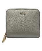 FURLAフルラ）の古着「CLASSIC S ZIP AROUND WALLET」｜グレー