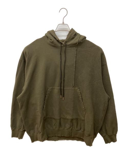 Name.（ネーム）Name. (ネーム) 再構築フーディー オリーブ サイズ:1の古着・服飾アイテム