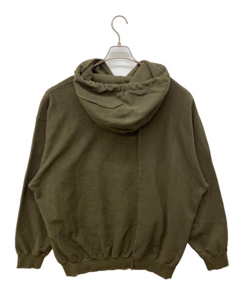Name.（ネーム）Name. (ネーム) 再構築フーディー オリーブ サイズ:1の古着・服飾アイテム
