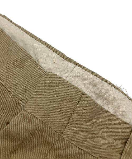 US ARMY（ユーエスアーミー）US ARMY (ユーエスアーミー) チノトラウザーズ ベージュ サイズ:86cm (W34)の古着・服飾アイテム