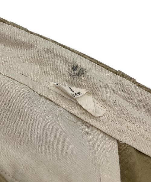 US ARMY（ユーエスアーミー）US ARMY (ユーエスアーミー) チノトラウザーズ ベージュ サイズ:86cm (W34)の古着・服飾アイテム
