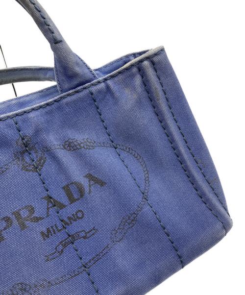 PRADA（プラダ）PRADA (プラダ) デニムカナパトートバッグ インディゴの古着・服飾アイテム