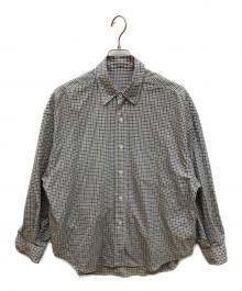 Koti（コティ）の古着「チェックシャツ」｜ネイビー
