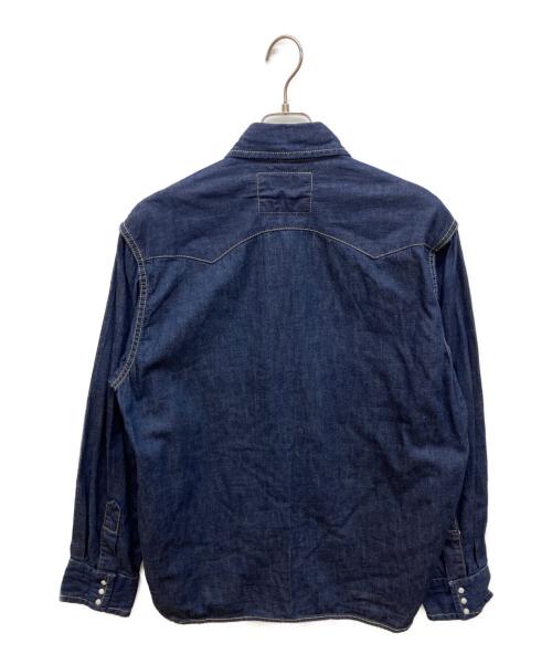 REMI RELIEF（レミレリーフ）REMI RELIEF (レミレリーフ) ウエスタンデニムシャツ インディゴ サイズ:Lの古着・服飾アイテム