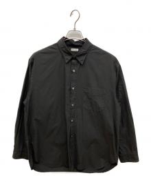 STEVEN ALAN（スティーブンアラン）の古着「コットンシャツ」｜ブラック