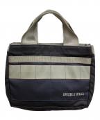 BRIEFINGブリーフィング）の古着「MIL COLLECTION CART TOTE XP WOLF GRAY」｜ネイビー