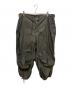 US ARMY（ユーエスアーミー）の古着「後染めSnow Camo Over Pants」｜ブラック