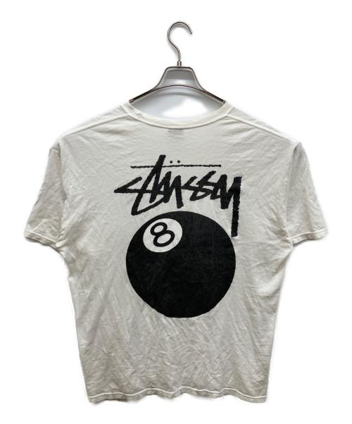 stussy（ステューシー）stussy (ステューシー) 8ボールTシャツ ホワイト サイズ:XLの古着・服飾アイテム