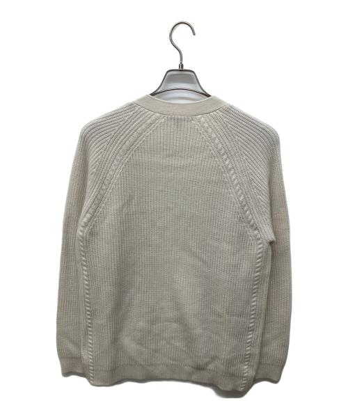 BROOKS BROTHERS（ブルックスブラザーズ）BROOKS BROTHERS (ブルックスブラザーズ) カシミヤカーディガン アイボリー サイズ:M 未使用品の古着・服飾アイテム