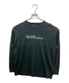 WIND AND SEA×NAS（ウィンダンシー×ナズ）の古着「長袖カットソー」｜ブラック