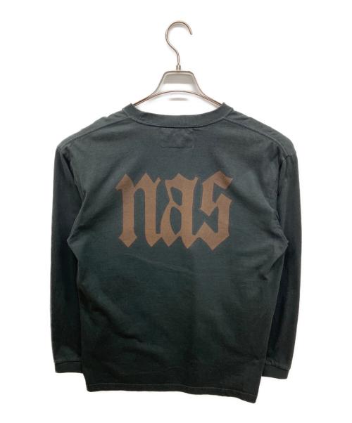 WIND AND SEA（ウィンダンシー）WIND AND SEA (ウィンダンシー) NAS (ナズ) 長袖カットソー ブラック サイズ:不明の古着・服飾アイテム