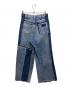 Wrangler (ラングラー) パッチワークデザインワイドデニムパンツ インディゴ サイズ:XS：6000円