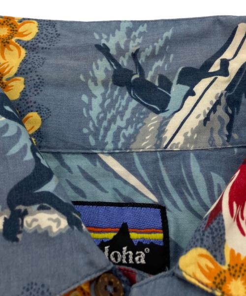 pataloha（パタロハ）pataloha (パタロハ) アロハシャツ ブルー サイズ:Mの古着・服飾アイテム