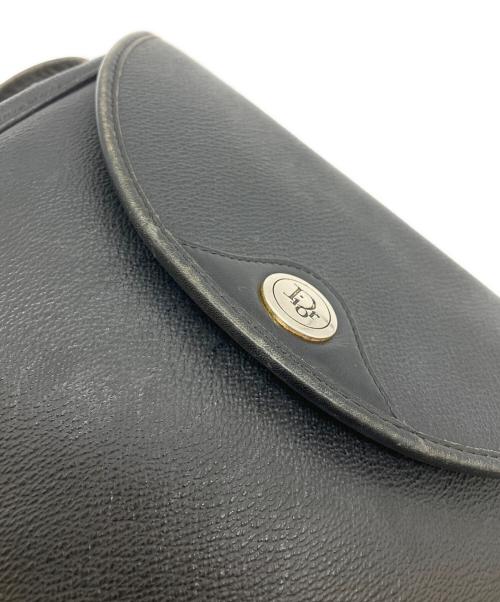 Christian Dior（クリスチャン ディオール）Christian Dior (クリスチャン ディオール) ヴィンテージハニカムショルダーバッグ ブラックの古着・服飾アイテム
