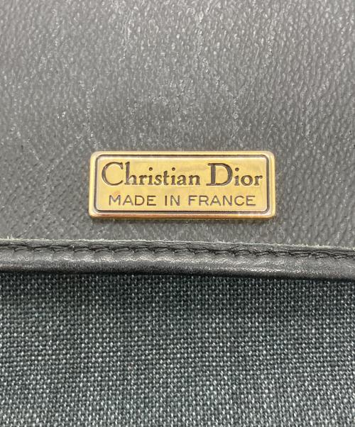 Christian Dior（クリスチャン ディオール）Christian Dior (クリスチャン ディオール) ヴィンテージハニカムショルダーバッグ ブラックの古着・服飾アイテム