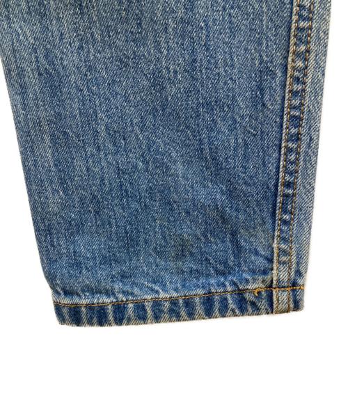 Calvin Klein Jeans（カルバンクラインジーンズ）Calvin Klein Jeans (カルバンクラインジーンズ) テーパードデニムパンツ　ボタンフライ インディゴ サイズ:71cm (W28)の古着・服飾アイテム