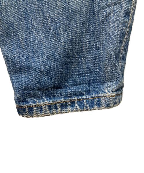Calvin Klein Jeans（カルバンクラインジーンズ）Calvin Klein Jeans (カルバンクラインジーンズ) テーパードデニムパンツ　ボタンフライ インディゴ サイズ:71cm (W28)の古着・服飾アイテム