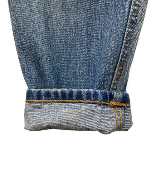 Calvin Klein Jeans（カルバンクラインジーンズ）Calvin Klein Jeans (カルバンクラインジーンズ) テーパードデニムパンツ　ボタンフライ インディゴ サイズ:71cm (W28)の古着・服飾アイテム