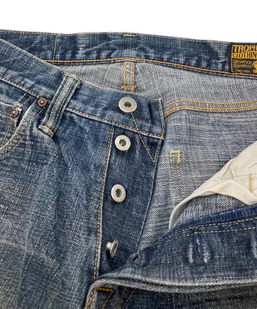 Trophy Clothing（トロフィークロージング）TROPHY CLOTHING (トロフィークロージング) 1605デニムパンツ インディゴ サイズ:76cm (W30)の古着・服飾アイテム
