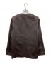 H BEAUTY&YOUTH (エイチ ビューティー&ユース) W ダブルクロス Uネック ジャケット ブラウン サイズ:Ｓ：15000円