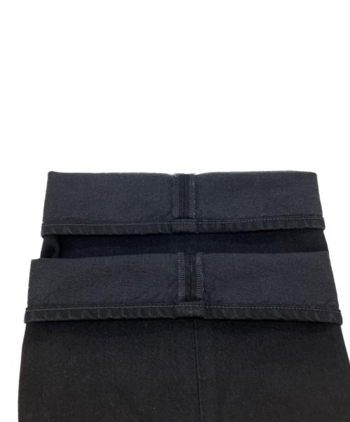 UNITED ARROWS（ユナイテッドアローズ）UNITED ARROWS (ユナイテッドアローズ) ルーズ ストレート デニムパンツ ブラック サイズ:38の古着・服飾アイテム