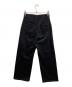 UNITED ARROWS (ユナイテッドアローズ) ルーズ ストレート デニムパンツ ブラック サイズ:38：5000円