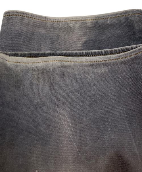 KUSHITANI KWP leather（クシタニ ケーダブリューピー レザー）KUSHITANI KWP leather (クシタニ ケーダブリューピー レザー) レザーパンツ グレー サイズ:76cm (W30)の古着・服飾アイテム