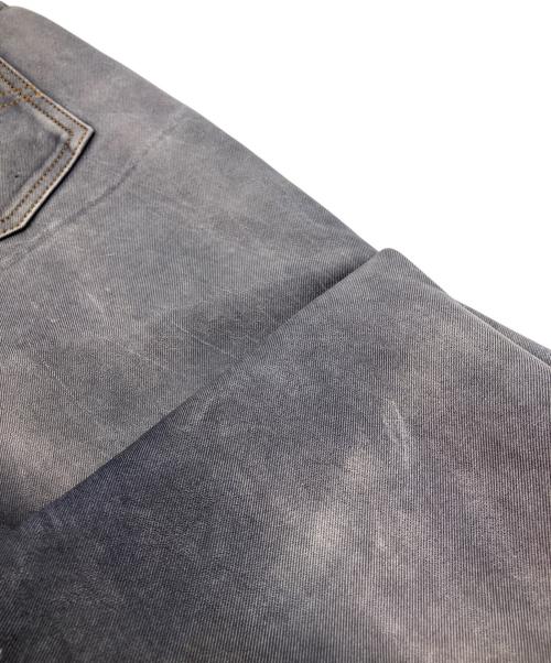 KUSHITANI KWP leather（クシタニ ケーダブリューピー レザー）KUSHITANI KWP leather (クシタニ ケーダブリューピー レザー) レザーパンツ グレー サイズ:76cm (W30)の古着・服飾アイテム