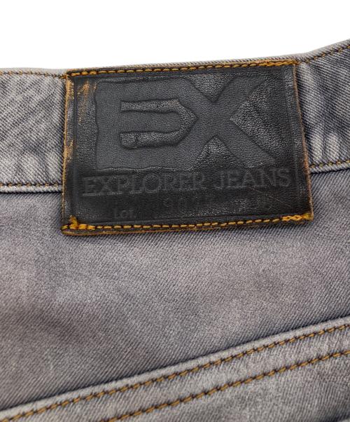 KUSHITANI KWP leather（クシタニ ケーダブリューピー レザー）KUSHITANI KWP leather (クシタニ ケーダブリューピー レザー) レザーパンツ グレー サイズ:76cm (W30)の古着・服飾アイテム
