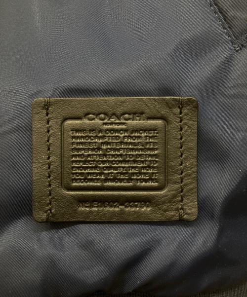 COACH（コーチ）COACH (コーチ) MA-1ジャケット　ブルゾン ネイビー サイズ:Mの古着・服飾アイテム