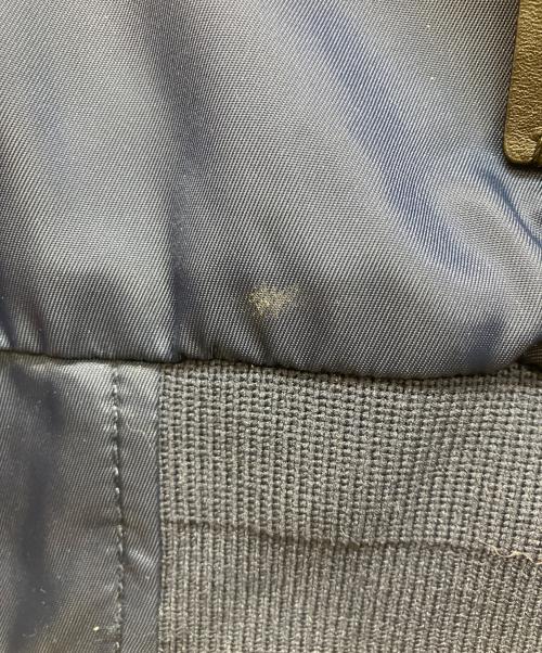 COACH（コーチ）COACH (コーチ) MA-1ジャケット　ブルゾン ネイビー サイズ:Mの古着・服飾アイテム