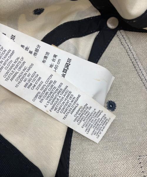 COACH（コーチ）COACH (コーチ) ベースボールキャップ グレーの古着・服飾アイテム