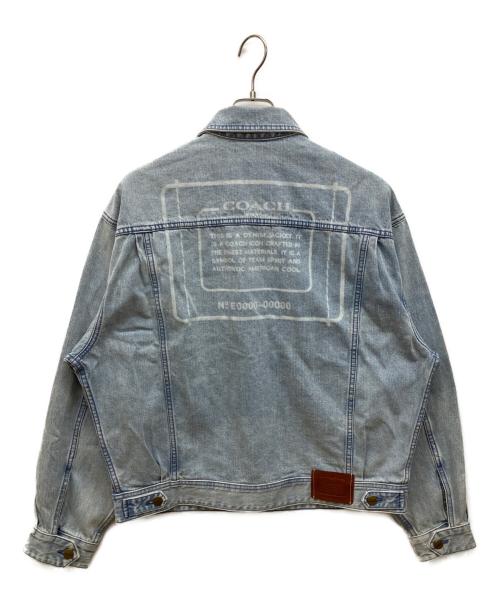COACH（コーチ）COACH (コーチ) ノベルティ デニム ジャケット インディゴ サイズ:Lの古着・服飾アイテム
