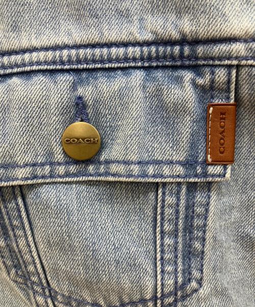 COACH（コーチ）COACH (コーチ) ノベルティ デニム ジャケット インディゴ サイズ:Lの古着・服飾アイテム