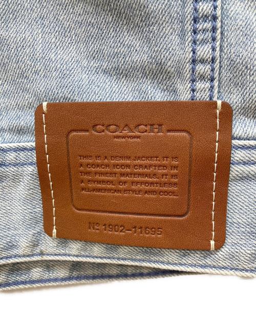 COACH（コーチ）COACH (コーチ) ノベルティ デニム ジャケット インディゴ サイズ:Lの古着・服飾アイテム