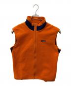 Patagoniaパタゴニア）の古着「90'sフライヤーフリースベスト」｜オレンジ