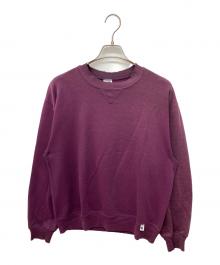 RUSSELL ATHLETIC（ラッセルアスレチック）の古着「Crew-Neck Sweat」｜ワインレッド
