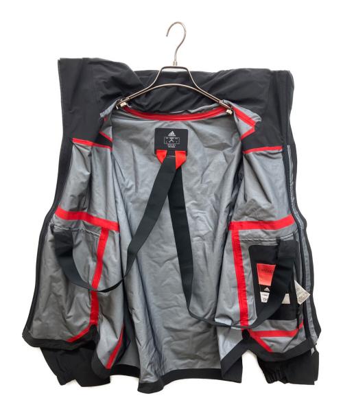 adidas（アディダス）adidas (アディダス) MYSHELTER RAIN RDY JACKET（マイシェルター レインジャケット） ブラック サイズ:Lの古着・服飾アイテム